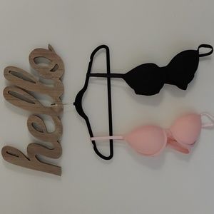 2 NWOT Soma Telltale Pushup Bras (32C)